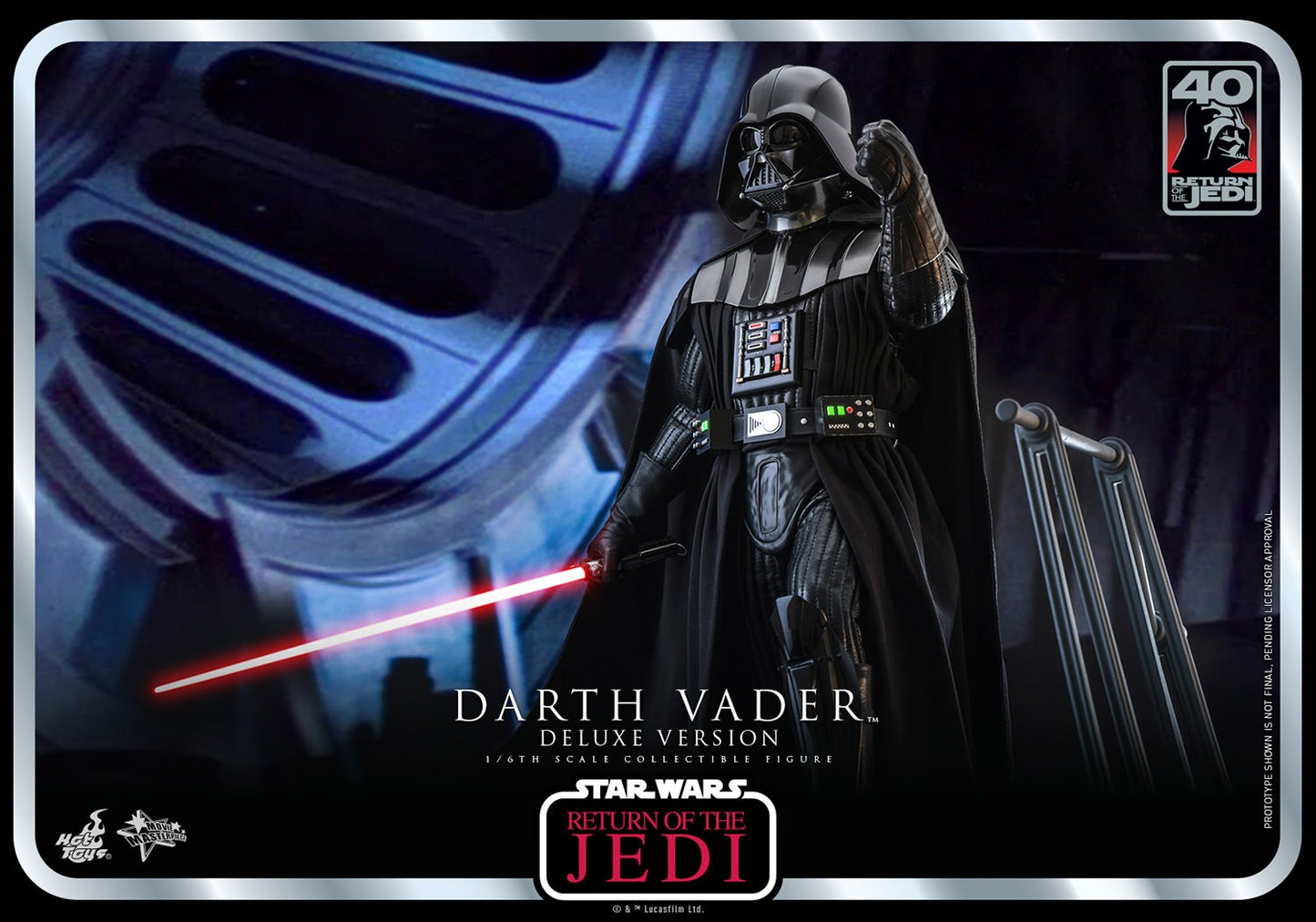 Hot Toys Star Wars Darth Vader Return of The Jedi Deluxe MMS700 1/6 Scale Figure Set