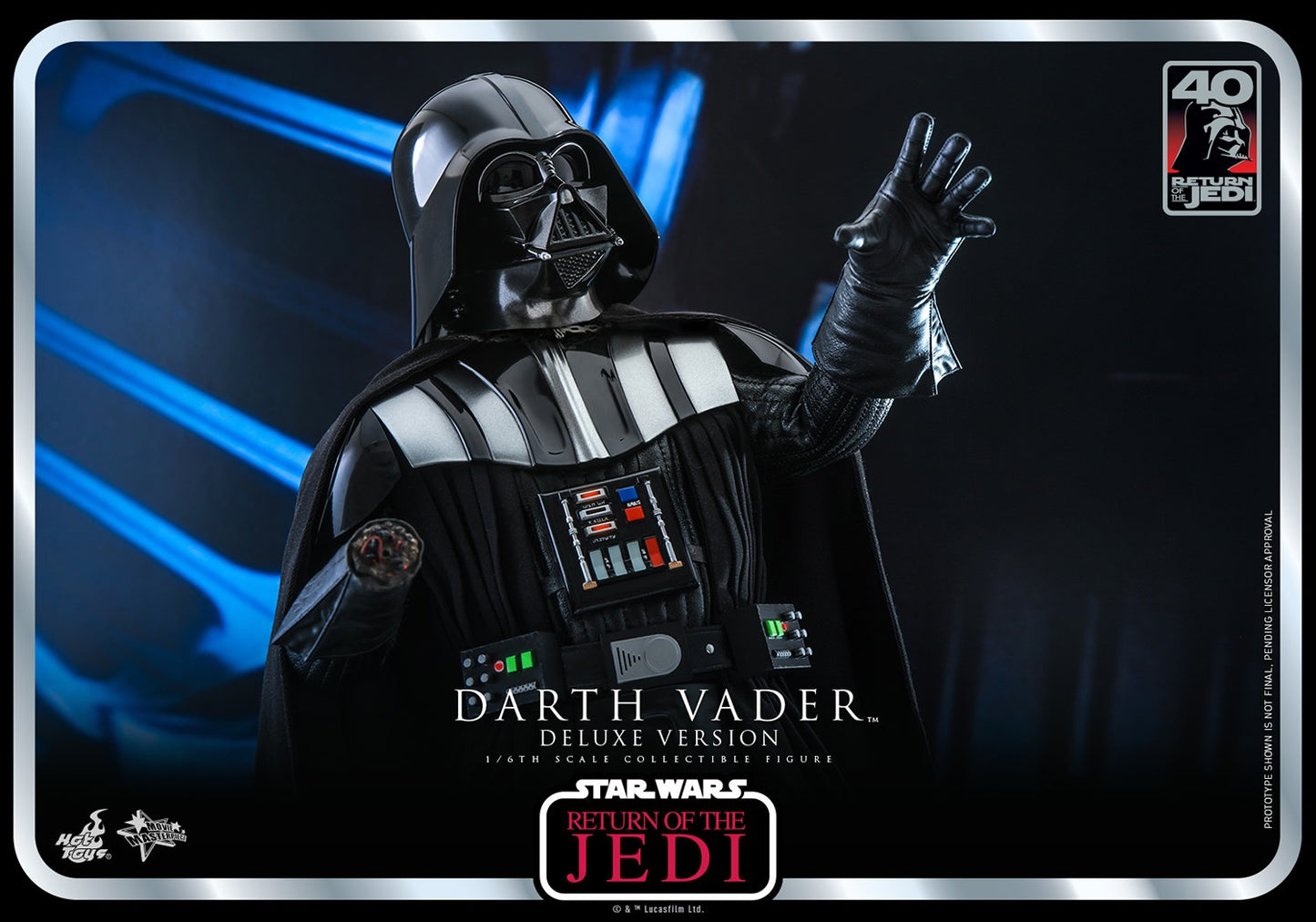 Hot Toys Star Wars Darth Vader Return of The Jedi Deluxe MMS700 1/6 Scale Figure Set