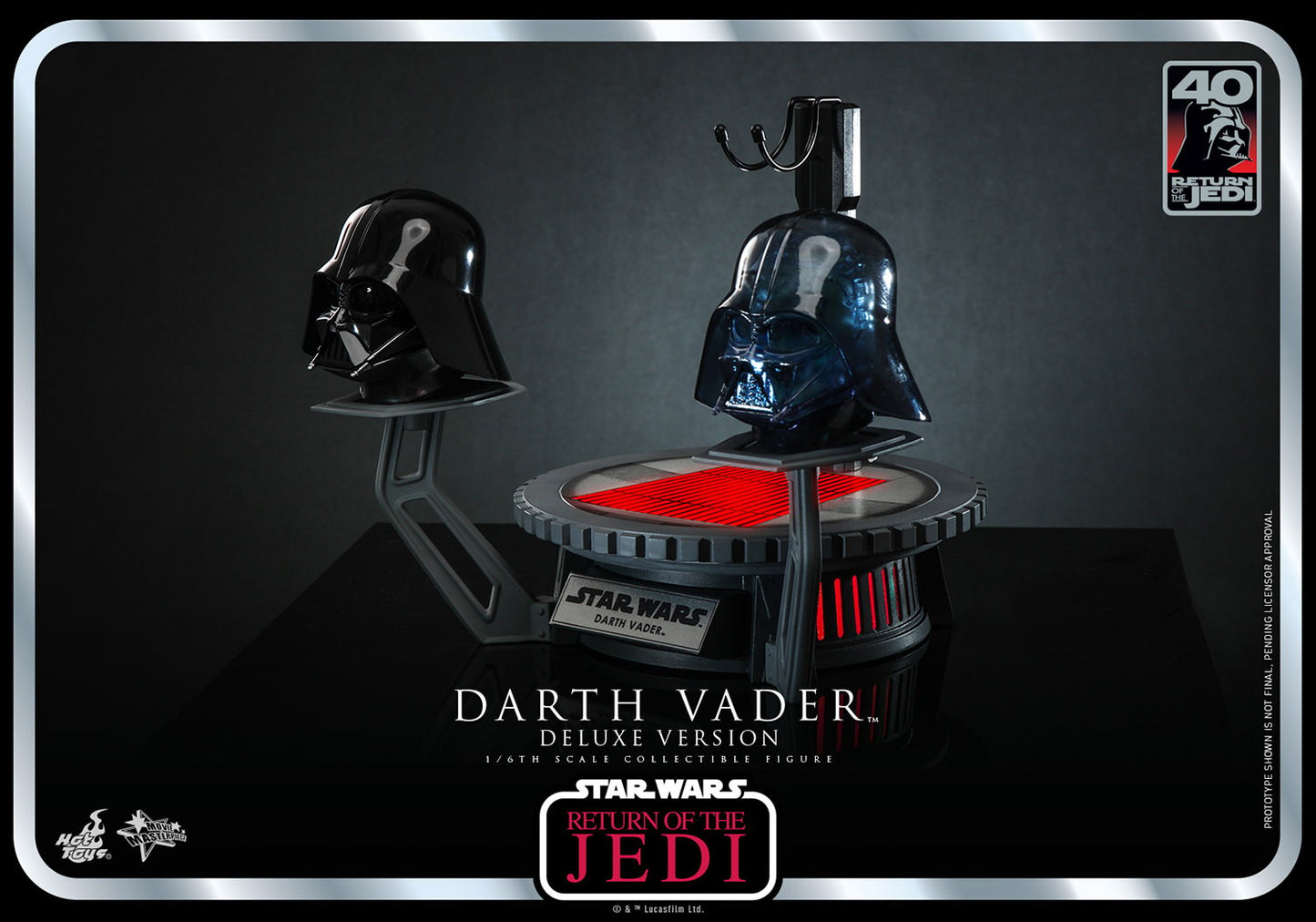 Hot Toys Star Wars Darth Vader Diorama Base Display Stand 1/6 Scale Parts MMS700 Return of The Jedi