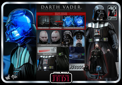 Hot Toys Star Wars Darth Vader Return of The Jedi Deluxe MMS700 1/6 Scale Figure Set