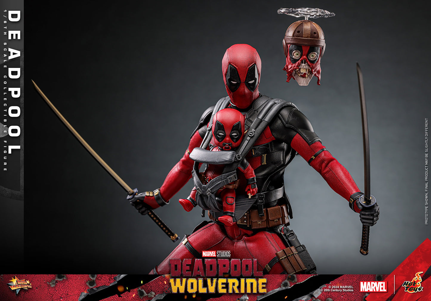 Hot Toys 1:6 - Deadpool v Wolverine - Deadpool - MMS746 - Marvel