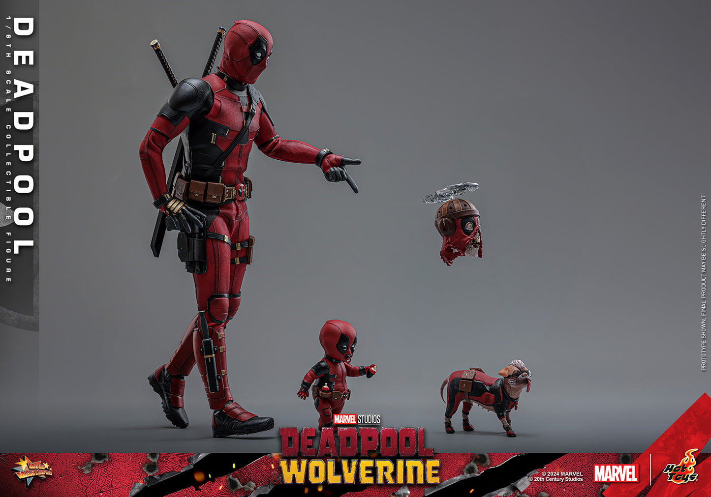 Hot Toys 1:6 - Deadpool v Wolverine - Deadpool - MMS746 - Marvel