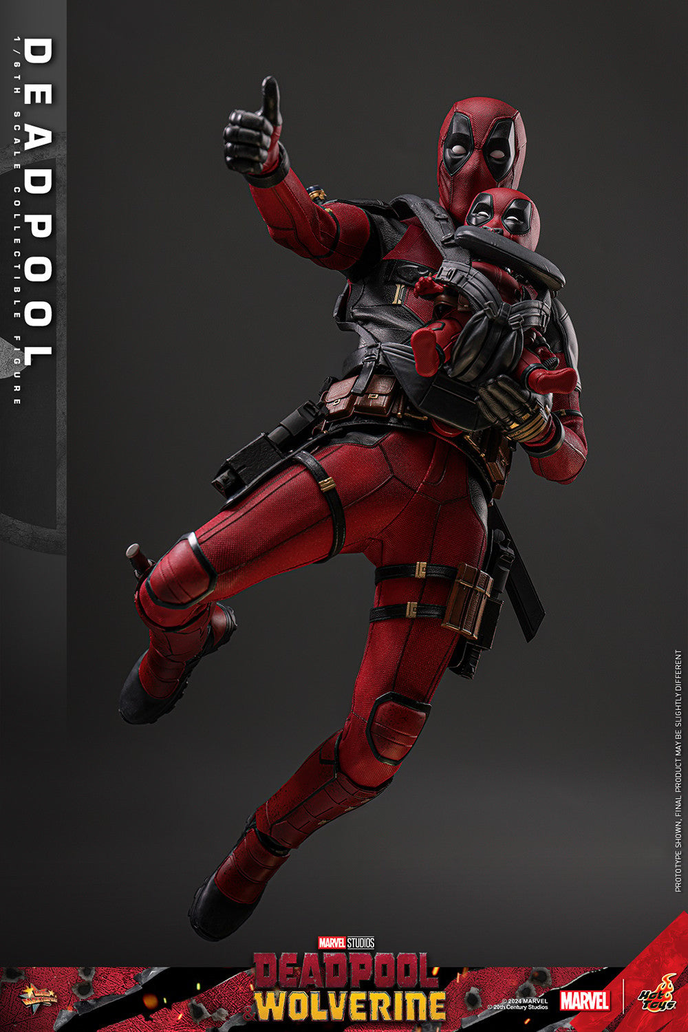 Hot Toys 1:6 - Deadpool v Wolverine - Deadpool - MMS746 - Marvel