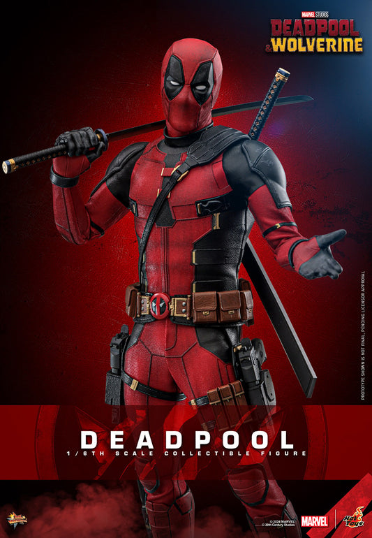 Hot Toys 1:6 - Deadpool v Wolverine - Deadpool - MMS746 - Marvel