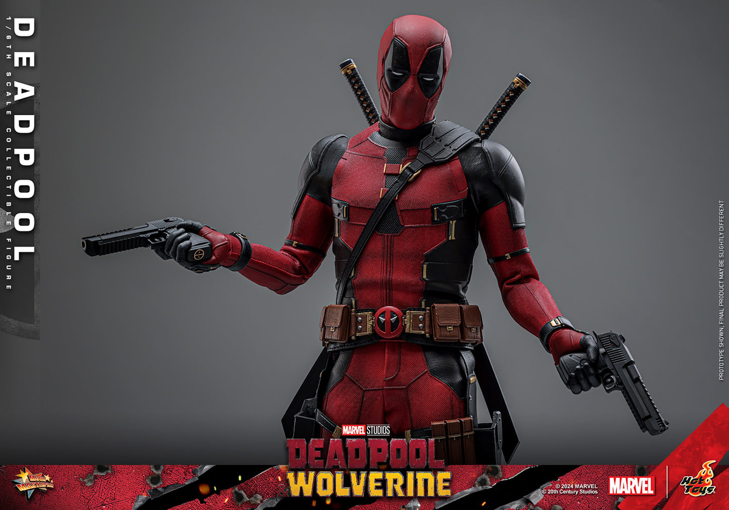 Hot Toys 1:6 - Deadpool v Wolverine - Deadpool - MMS746 - Marvel