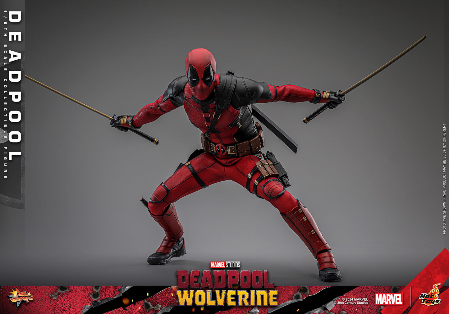 Hot Toys 1:6 - Deadpool v Wolverine - Deadpool - MMS746 - Marvel