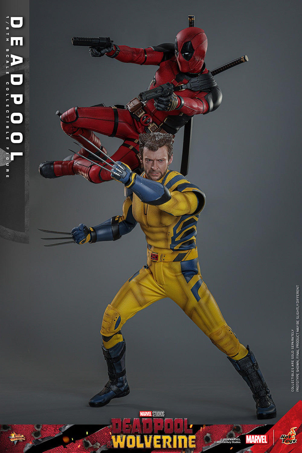 Hot Toys 1:6 - Deadpool v Wolverine - Deadpool - MMS746 - Marvel