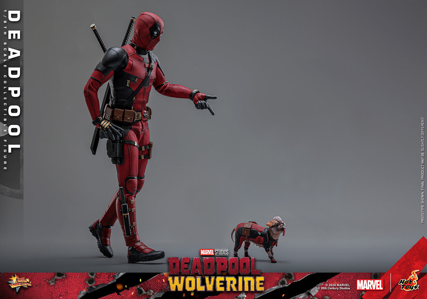 Hot Toys 1:6 - Deadpool v Wolverine - Deadpool - MMS746 - Marvel