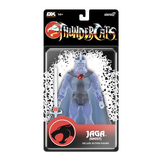 ThunderCats Deluxe Wave 4 Ghost Jaga Action Figure by Super7 – 7 Inch Translucent Collectible