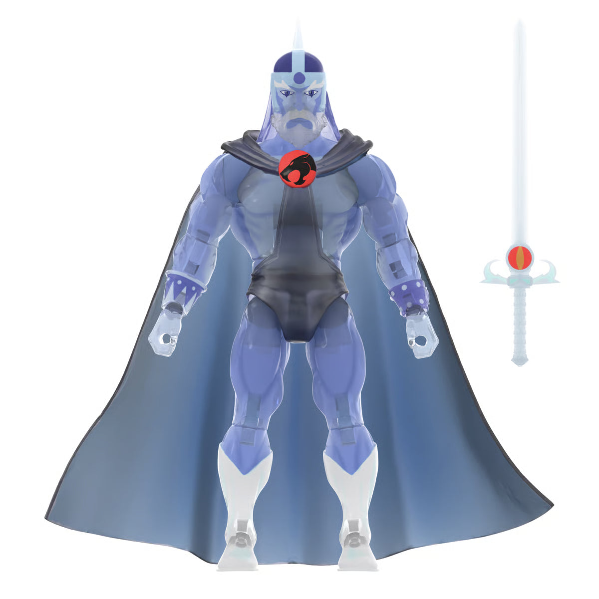 ThunderCats Deluxe Wave 4 Ghost Jaga Action Figure by Super7 – 7 Inch Translucent Collectible