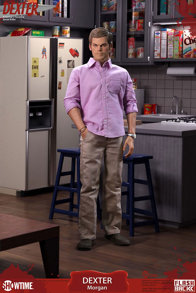 Dexter - The Bay Harbour Butcher - Miami Metro - Flashback Figures - Showtime - 1:6 Scale Action Figure Collectible Set