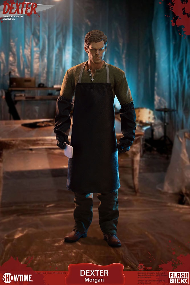 Dexter - The Bay Harbour Butcher - Miami Metro - Flashback Figures - Showtime - 1:6 Scale Action Figure Collectible Set