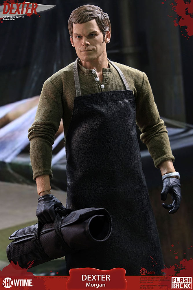 Dexter - The Bay Harbour Butcher - Miami Metro - Flashback Figures - Showtime - 1:6 Scale Action Figure Collectible Set