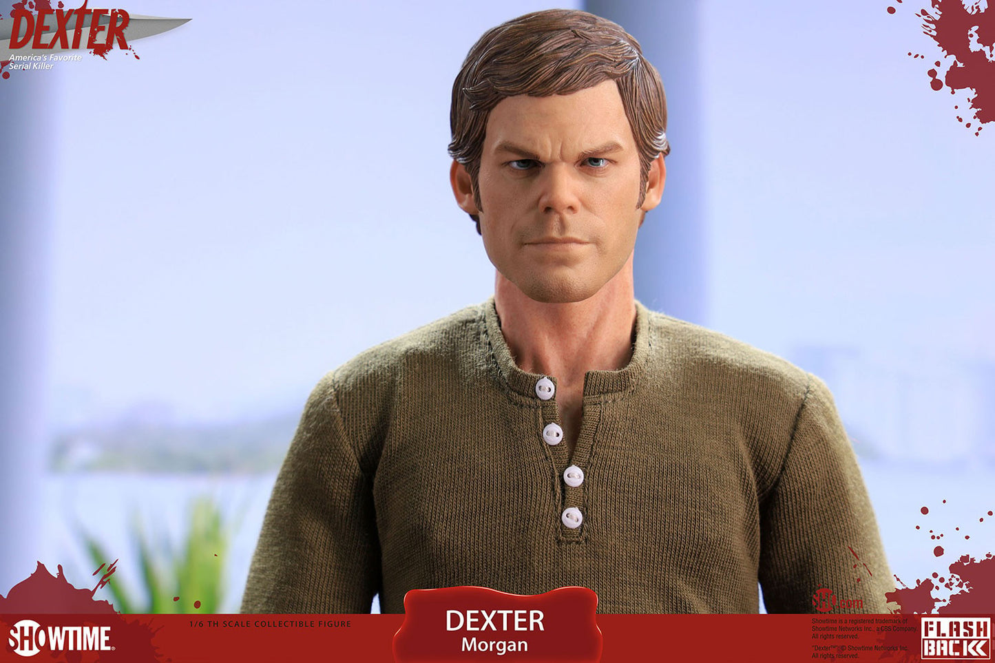 Dexter - The Bay Harbour Butcher - Miami Metro - Flashback Figures - Showtime - 1:6 Scale Action Figure Collectible Set