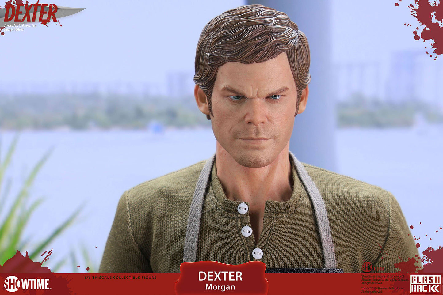 Dexter - The Bay Harbour Butcher - Miami Metro - Flashback Figures - Showtime - 1:6 Scale Action Figure Collectible Set