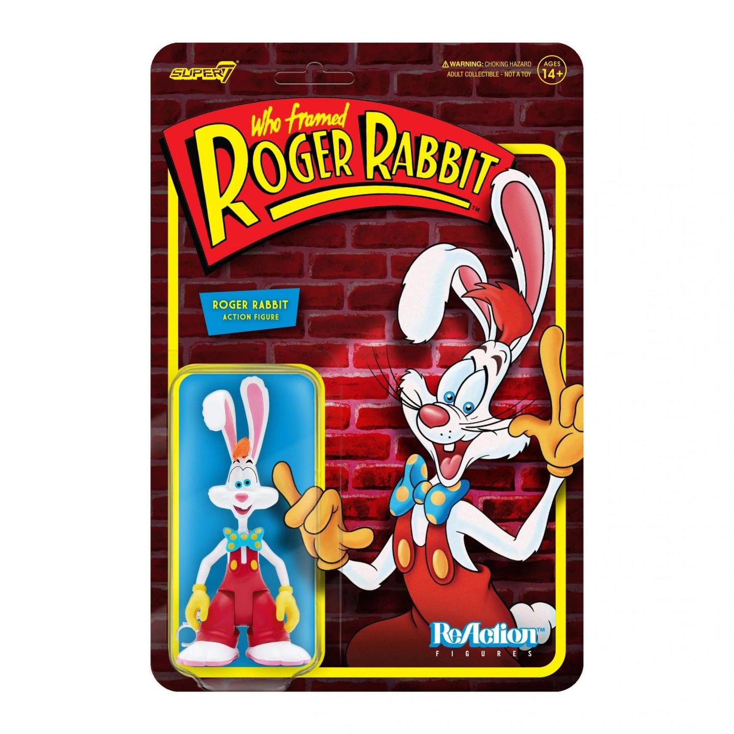 Super7 - Who Framed Roger Rabbit - Roger Rabbit - ReAction Figure Retro