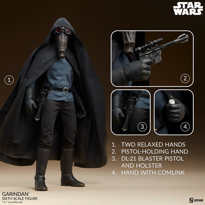 Sideshow Garindan Sixth Scale Figure Star Wars A New Hope 1/6 Collectible