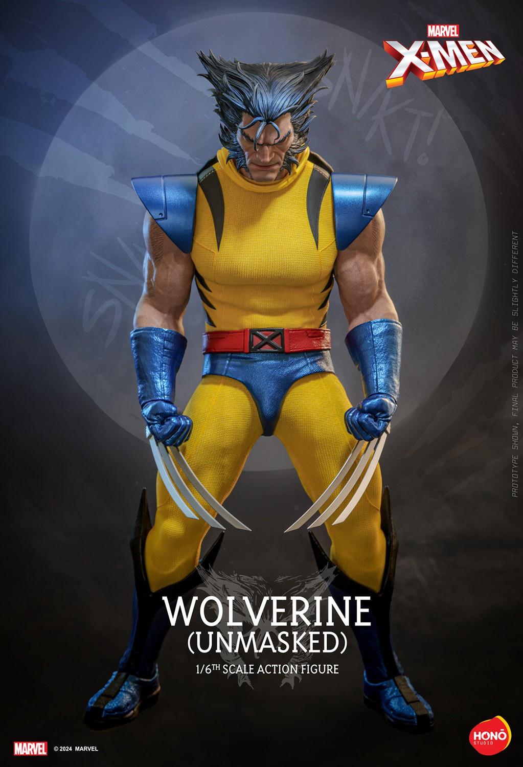Hot Toys - Wolverine - Unmasked Edition - X-Men - Hono Studios - HS06 - 1:6 Scale Action Figure