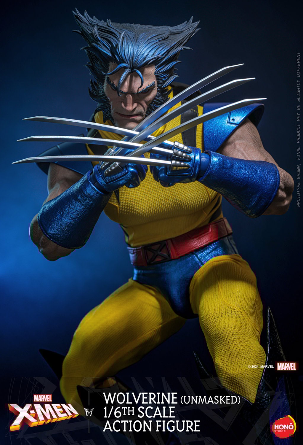 Hot Toys - Wolverine - Unmasked Edition - X-Men - Hono Studios - HS06 - 1:6 Scale Action Figure