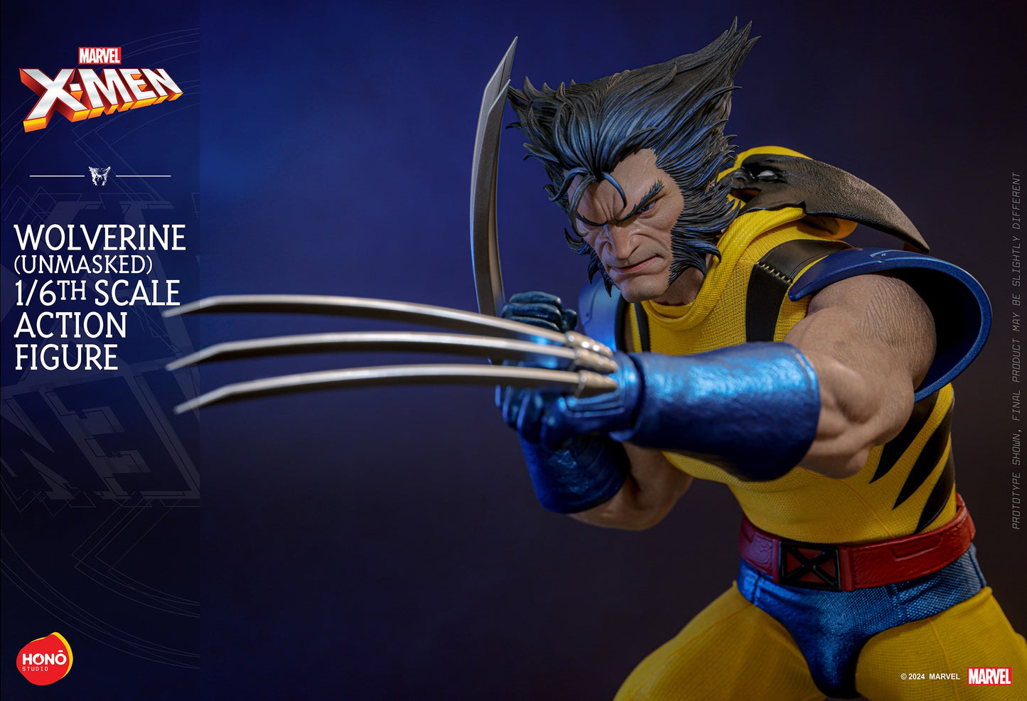 Hot Toys - Wolverine - Unmasked Edition - X-Men - Hono Studios - HS06 - 1:6 Scale Action Figure