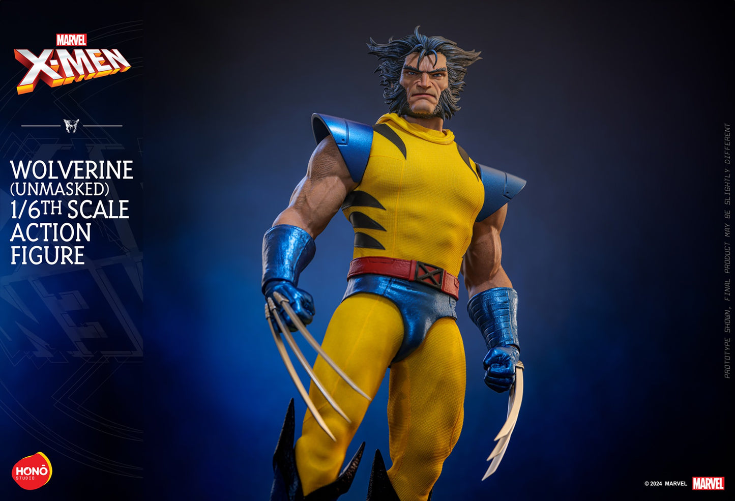 Hot Toys - Wolverine - Unmasked Edition - X-Men - Hono Studios - HS06 - 1:6 Scale Action Figure