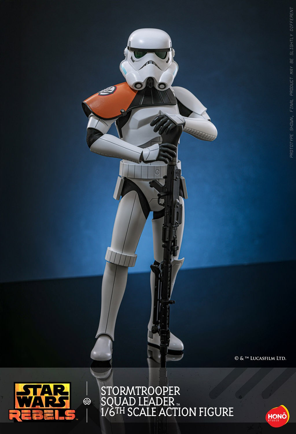 HONŌ STUDIO HS09 Stormtrooper Squad Leader Star Wars Rebels 1/6 Scale Action Figure – Factory-Sealed Shipper Included