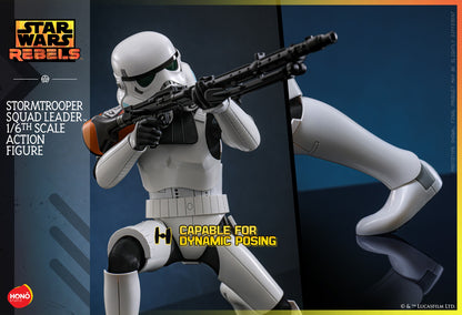 HONŌ STUDIO HS09 Stormtrooper Squad Leader Star Wars Rebels 1/6 Scale Action Figure – Factory-Sealed Shipper Included
