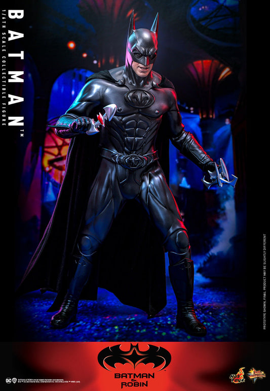 Hot Toys Batman & Robin Batman George Clooney 1/6 Scale Figure MMS735