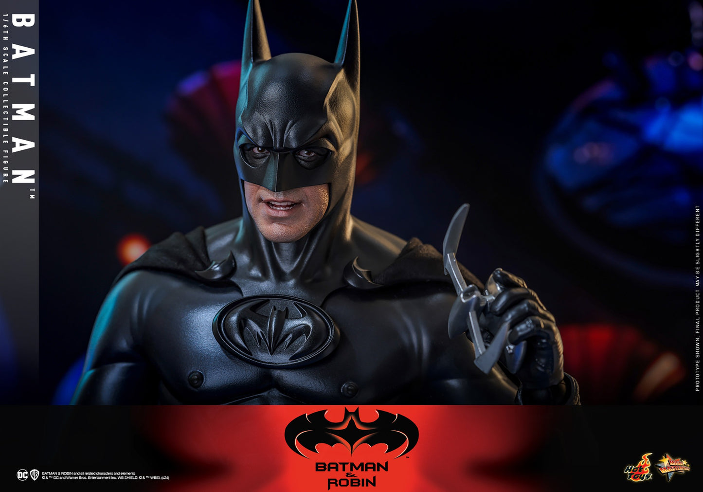 Hot Toys Batman & Robin Batman George Clooney 1/6 Scale Figure MMS735