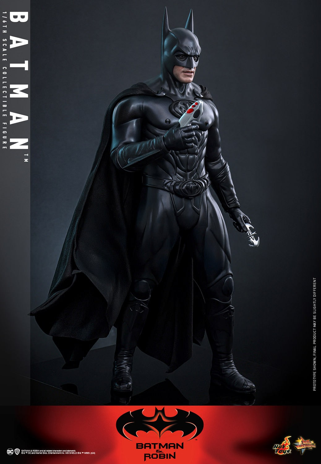 Hot Toys Batman & Robin Batman George Clooney 1/6 Scale Figure MMS735