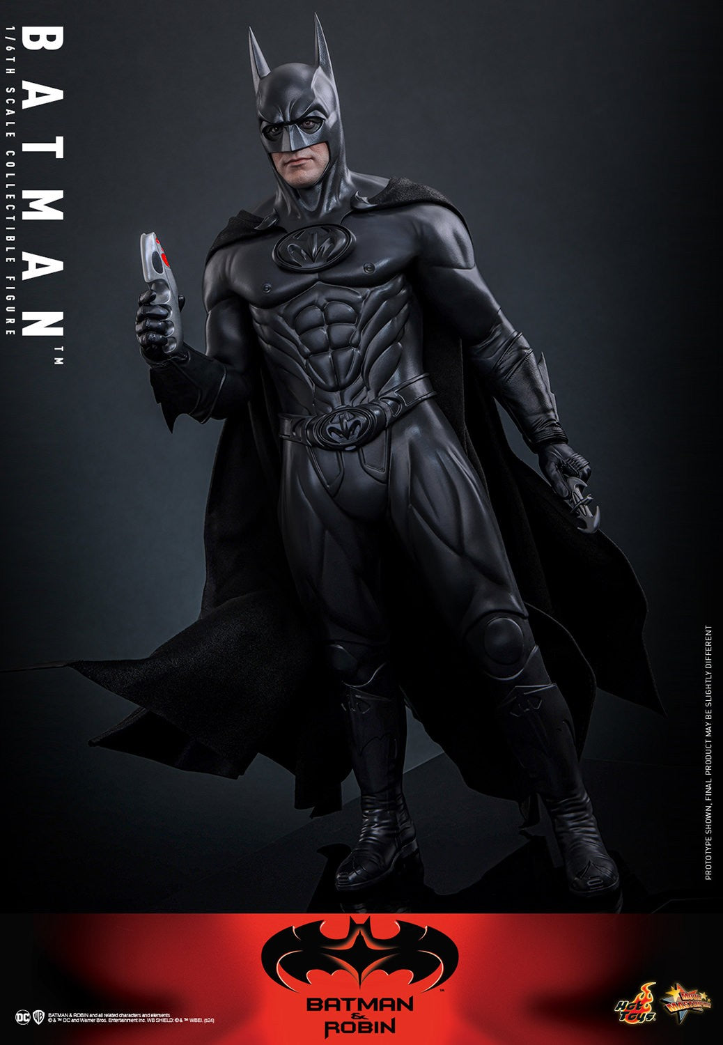 Hot Toys Batman & Robin Batman George Clooney 1/6 Scale Figure MMS735