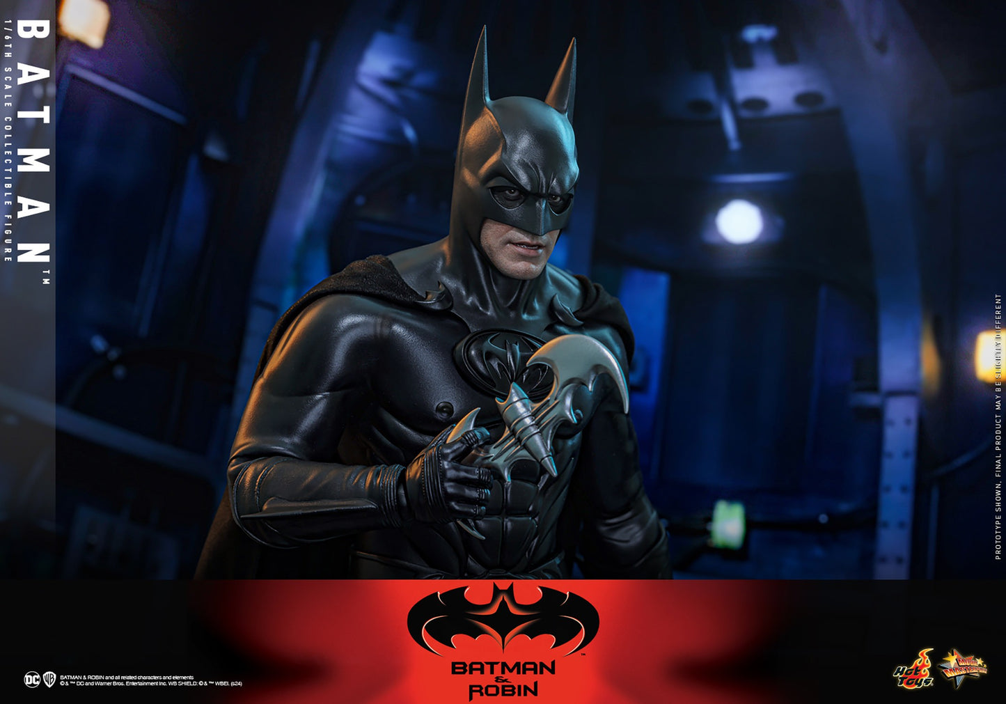 Hot Toys Batman & Robin Batman George Clooney 1/6 Scale Figure MMS735