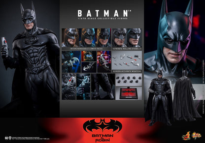 Hot Toys Batman & Robin Batman George Clooney 1/6 Scale Figure MMS735