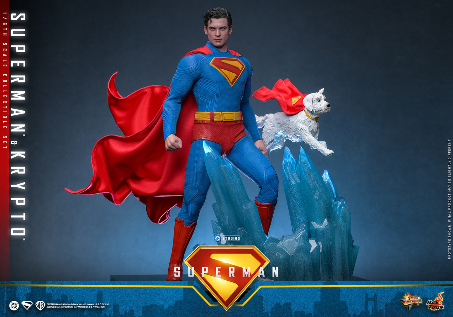 Hot Toys - Superman & Krypto - MMS812 - 1:6 Scale Figure Set