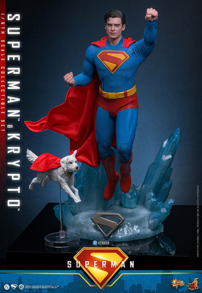 Hot Toys - Superman & Krypto - MMS812 - 1:6 Scale Figure Set