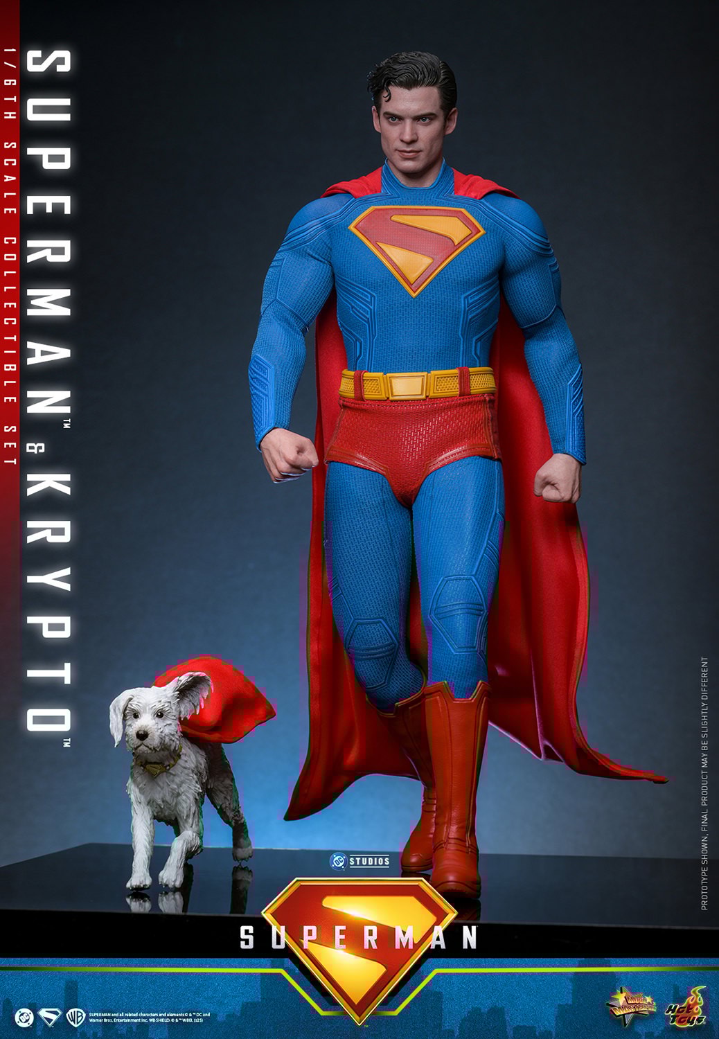Hot Toys - Superman & Krypto - MMS812 - 1:6 Scale Figure Set
