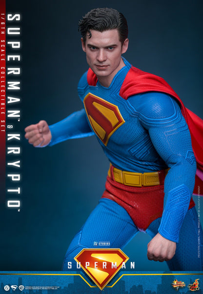 Hot Toys - Superman & Krypto - MMS812 - 1:6 Scale Figure Set