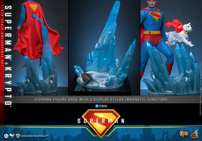 Hot Toys - Superman & Krypto - MMS812 - 1:6 Scale Figure Set