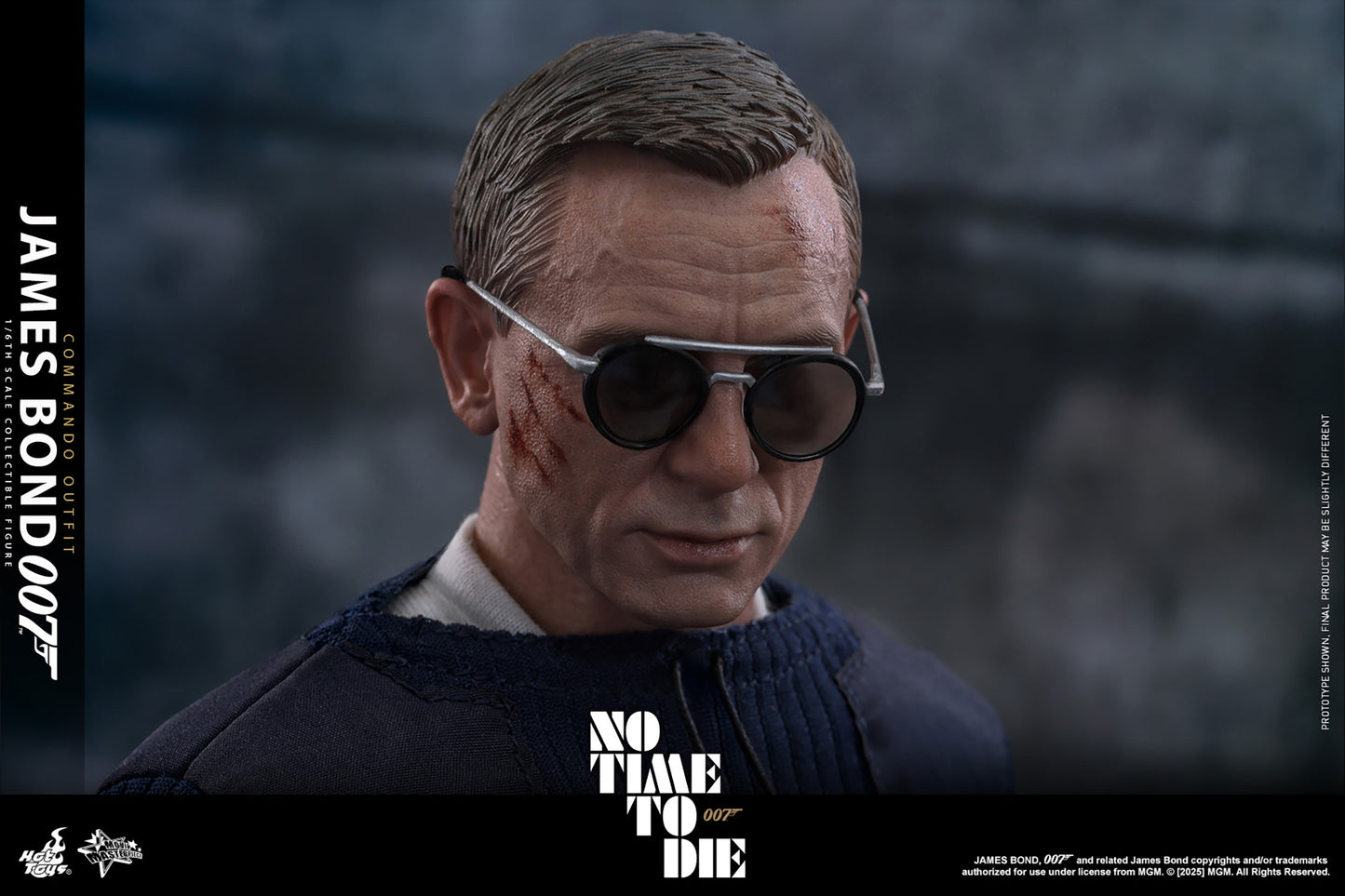Hot Toys James Bond Commando Outfit Sixth Scale Figure No Time To Die Daniel Craig 1/6 Collectible
