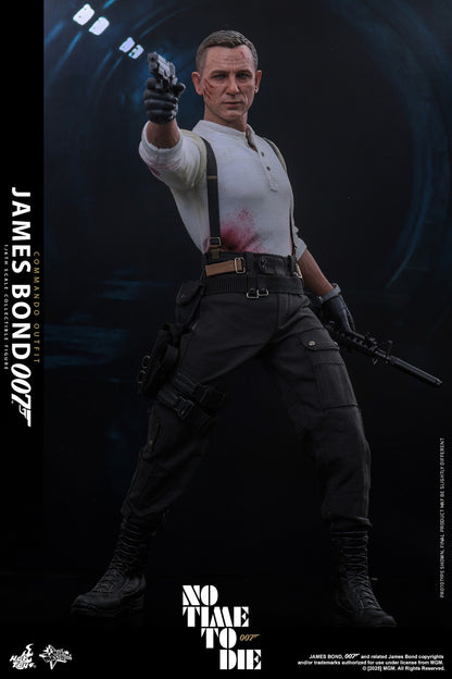 Hot Toys James Bond Commando Outfit Sixth Scale Figure No Time To Die Daniel Craig 1/6 Collectible