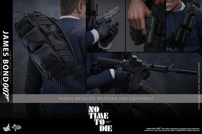 Hot Toys James Bond Commando Outfit Sixth Scale Figure No Time To Die Daniel Craig 1/6 Collectible