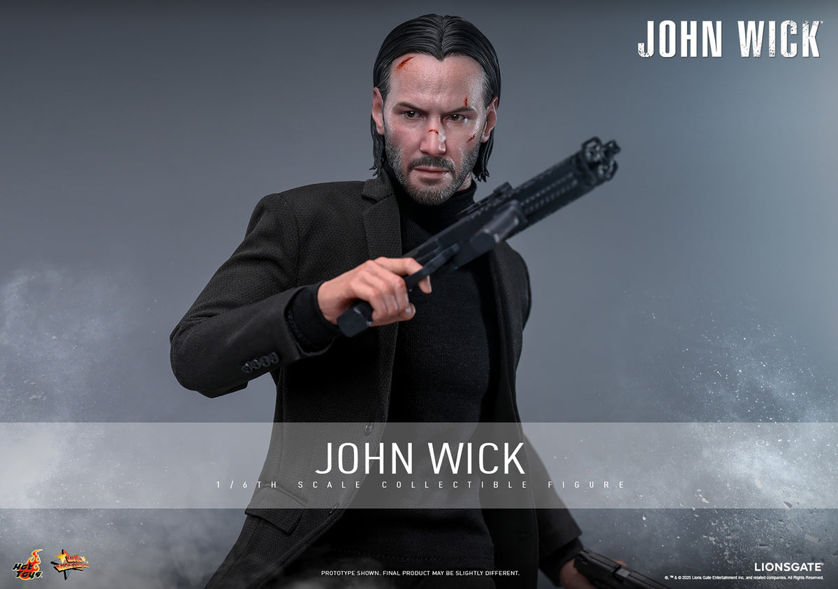 Hot Toys MMS832 John Wick 1/6 scale figure factory sealed in shipper box