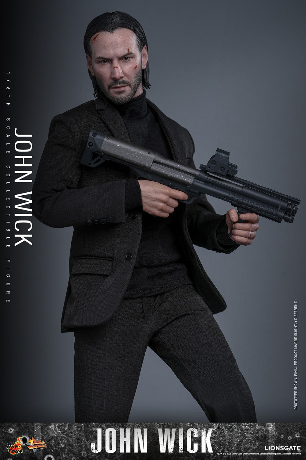 Hot Toys MMS832 John Wick 1/6 scale figure factory sealed in shipper box