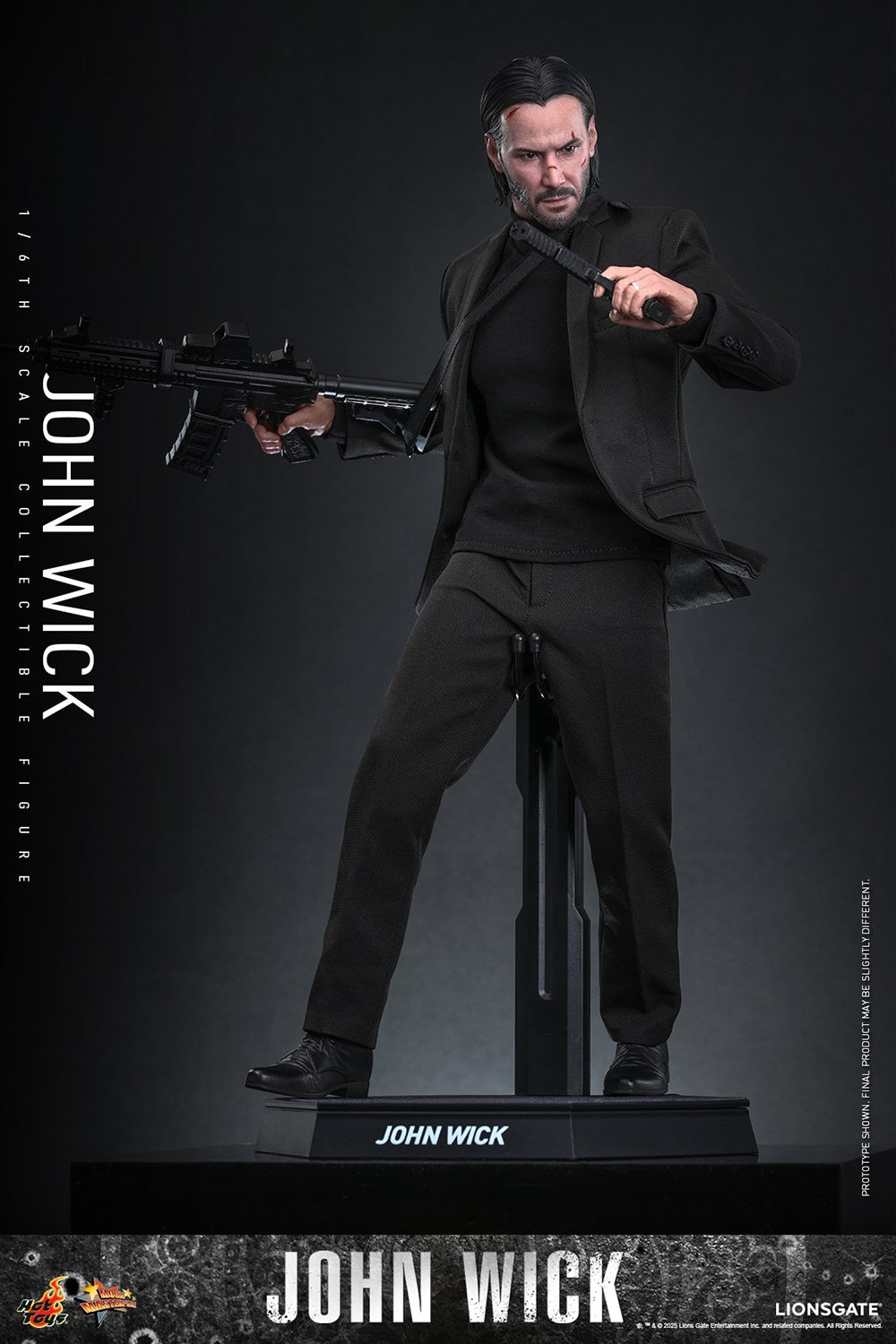 Hot Toys MMS832 John Wick 1/6 scale figure factory sealed in shipper box