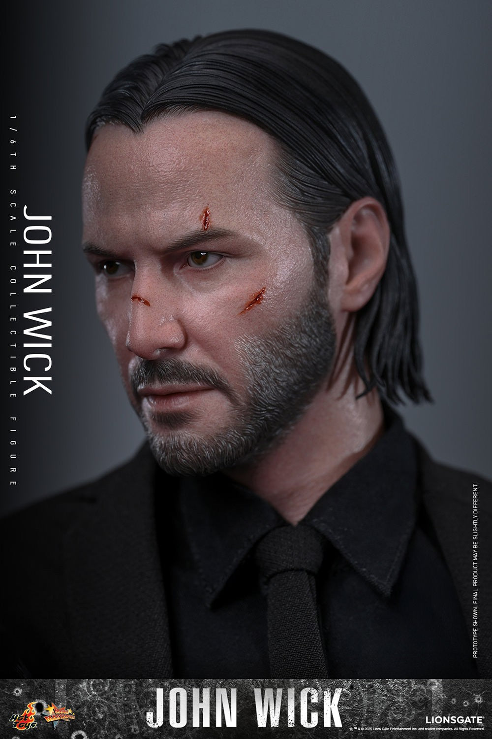 Hot Toys John Wick MMS832 black suit 1/6 scale figure