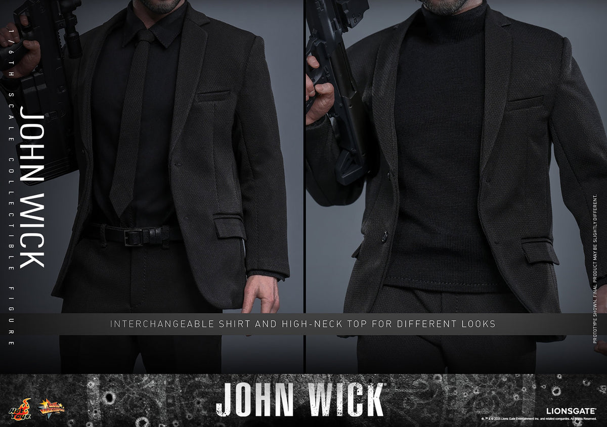 Hot Toys MMS832 John Wick factory-sealed manufacturer shipper