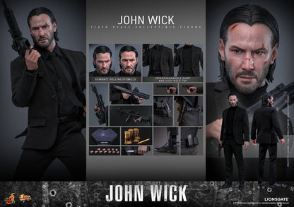 Hot Toys MMS832 John Wick 1/6 scale figure factory sealed in shipper box