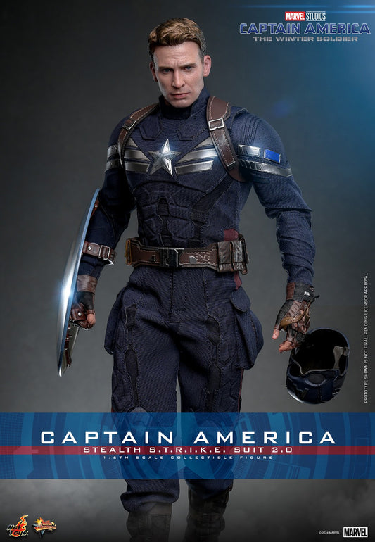Hot Toys Captain America Stealth STRIKE Suit 2.0 1/6 Figure Winter Soldier