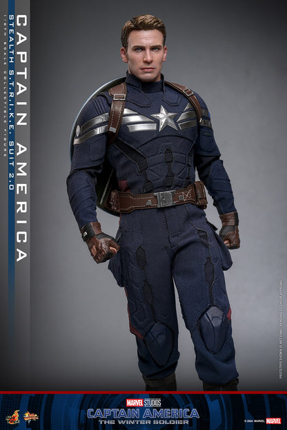 Hot Toys Captain America Stealth STRIKE Suit 2.0 1/6 Figure Winter Soldier
