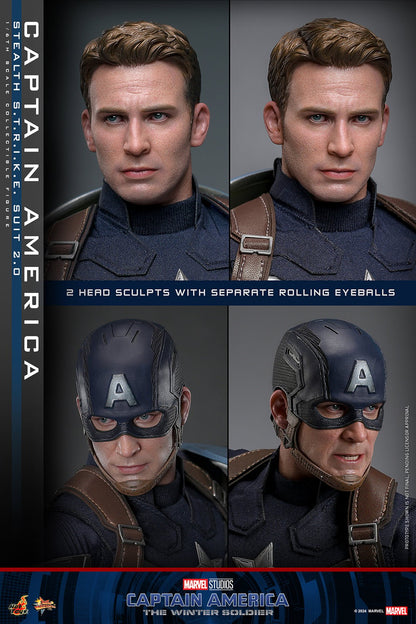 Hot Toys Captain America Stealth STRIKE Suit 2.0 1/6 Figure Winter Soldier